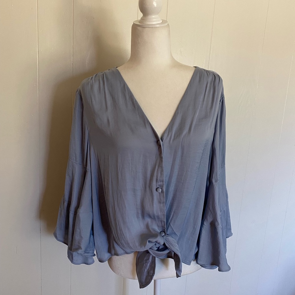 Lauren Conrad Satin Blouse